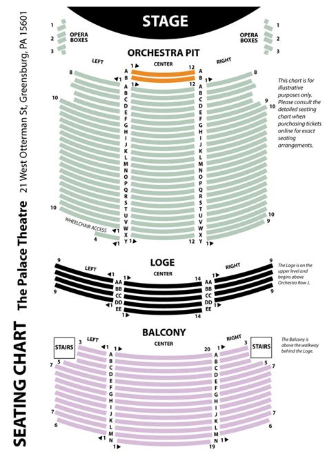 palace theatre manchester nh seating plan